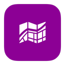 MetroUI Windows8 Maps icon